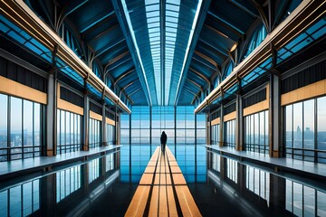 Obraz premium modern subway station