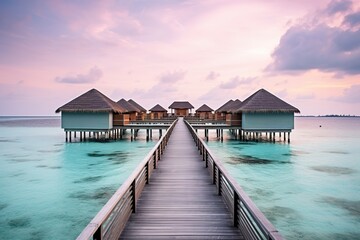 Obraz premium Maldives Paradise: Tropical Island Escape