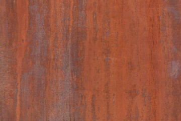 Metal Rusty Painted Surface Close Up Orange Texture
