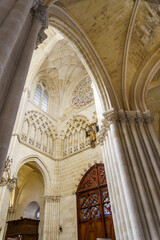 Sacramental door, Hastial. Burgos Cathedral, Spain
