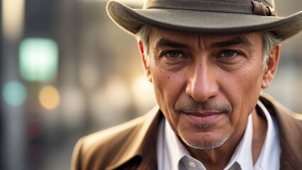 portrait of a person .Generative AI