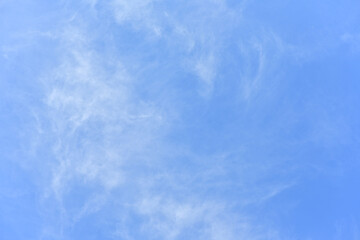 summer blue gradient clouds soft white background Beauty with clear clouds in sunshine calm bright winter weather bright turquoise landscape, cloud and sky background concept