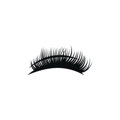 eyelashes logo icon