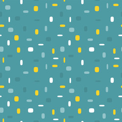 Italian style 1970s fashion print pattern