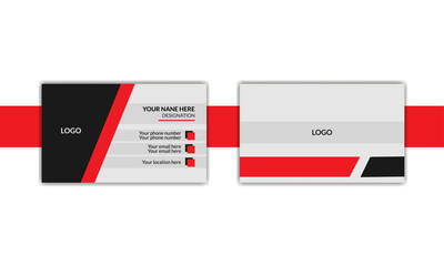 Clean Business Card design template
