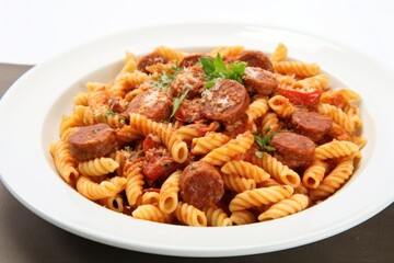 pasta con salsiccia