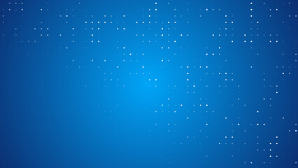 Fototapeta premium Colorful little dots randomly generated on a gradient background. Little stars generating seamless loop backdrop animation for presentations, talk show, podcast etc.