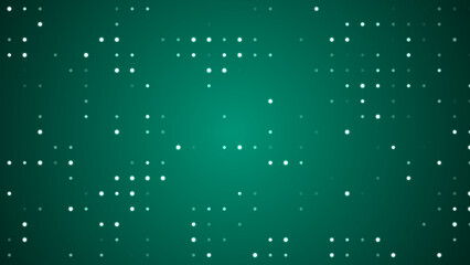 Colorful little dots randomly generated on a gradient background. Little stars generating seamless loop backdrop animation for presentations, talk show, podcast etc.