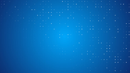 Colorful little dots randomly generated on a gradient background. Little stars generating seamless loop backdrop animation for presentations, talk show, podcast etc.
