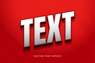 Text 3d text effect design