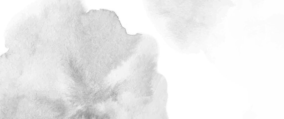 Grey old paper vector texture background for cover design, cards, flyer, poster. Vintage dirty watercolor art backdrop. Hand drawn grunge watercolour illustration. Aged painted template for design.	