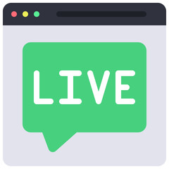 Live Chat Website Icon