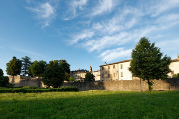 Fototapeta na wymiar Italien - Umbrien - Città di Castello - Stadtmauer