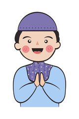 Muslim people greetings