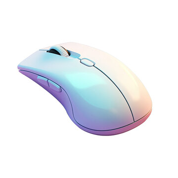 transparent background with computer mouse