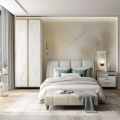 Aesthetic room interior design