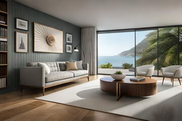 Fototapeta premium modern living room