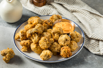 Homemade Deep Fried Mushrooms