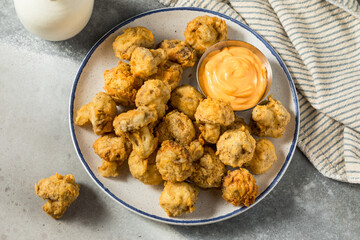 Homemade Deep Fried Mushrooms