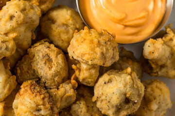 Homemade Deep Fried Mushrooms