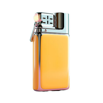 Fashionable Mini Lighter On A Transparent Background