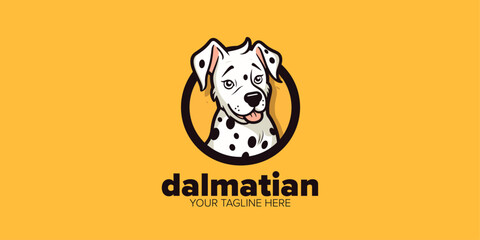 Dalmatian Logo Delights: Pet Clinic, Pet Brands, Dog Products, and More in Vector
