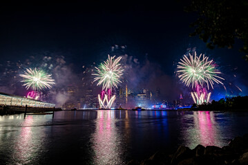 July 4th Macy's Fireworks in New York