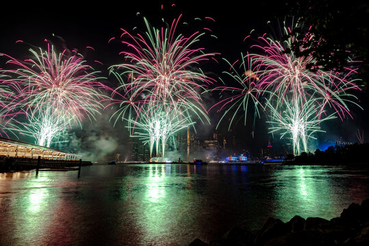 July 4th Macy's Fireworks in New York