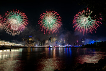 July 4th Macy's Fireworks in New York