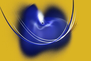 Abstract background, colored fantastic texture, unique art illustration, fractal for graphic design projects.