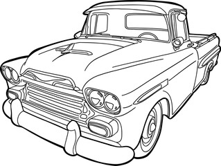 Obraz na płótnie Canvas vintage car classic style vehicle