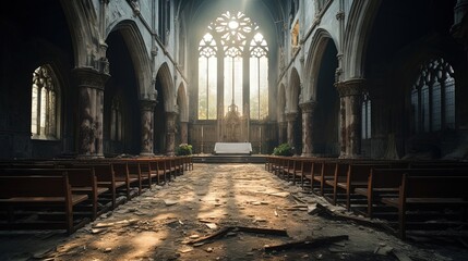 Abandon Church Architecture
