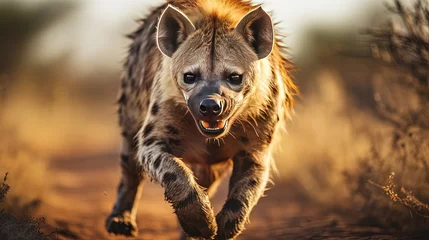 Tuinposter Hyena in the Wild © Ariestia