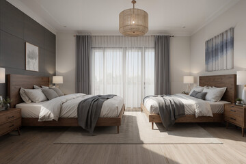 Modern bedroom