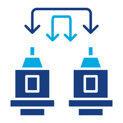 Machine to Machine Icon