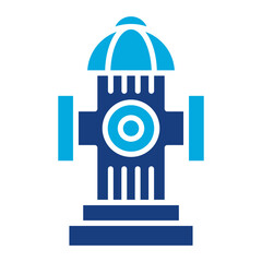 Naklejka premium Fire Hydrant Icon