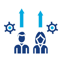 Competitive Worker Icon