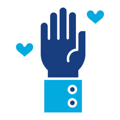 Obraz premium Volunteer Icon