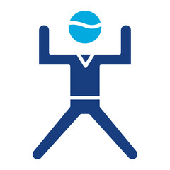 Person Exercising Icon