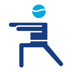 Warrior Pose Icon