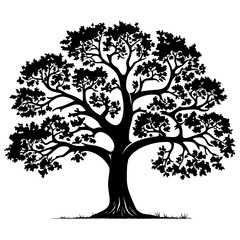 Oak Tree Vector
