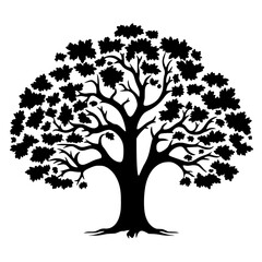 Oak Tree Vector