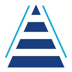 Pyramid Chart Icon