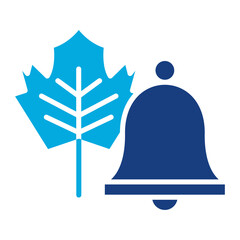 Obraz premium Autumn Bell Icon