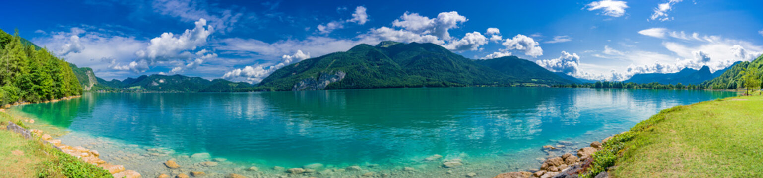 Wolfgangsee im Salzkammergut - Panorama