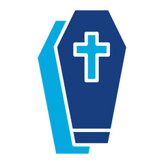 Obraz premium Coffin Icon