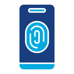 Mobile Fingerprint Icon