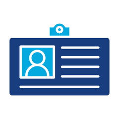 Fototapeta premium ID Card Icon