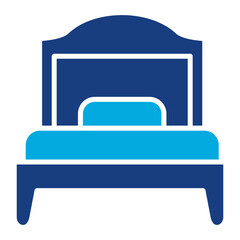 Single Bed Room Icon