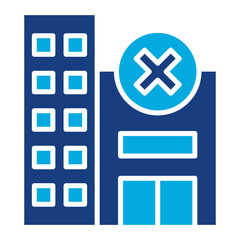 Fototapeta premium Booking Cancel Icon